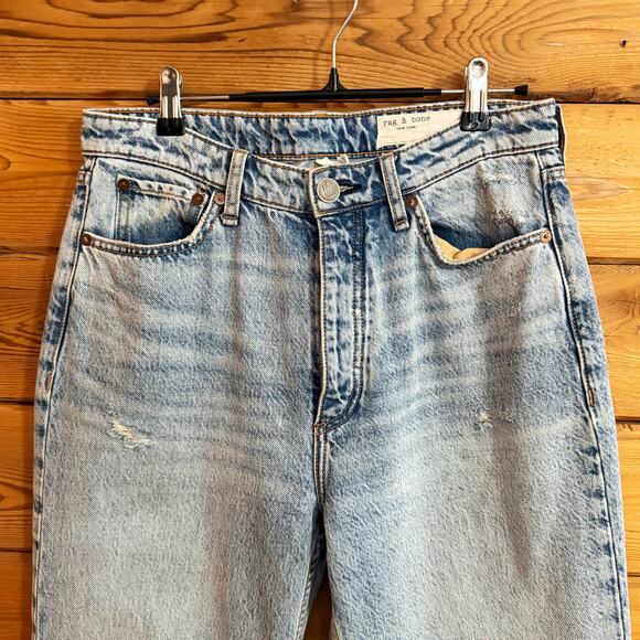 Rag and Bone Alex High Rise Straight Jeans Size 28 - Picture 3 of 9